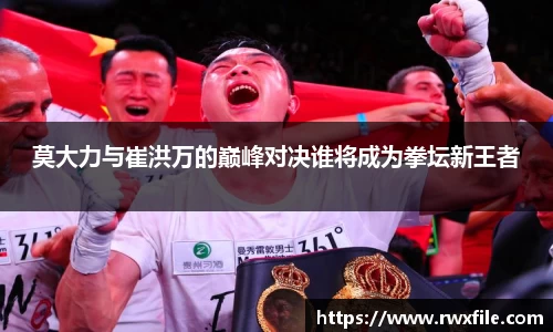 莫大力与崔洪万的巅峰对决谁将成为拳坛新王者